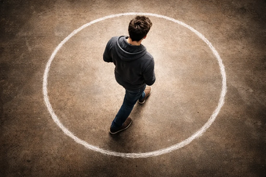 padrões repetitivos na vida ciclo de problemas