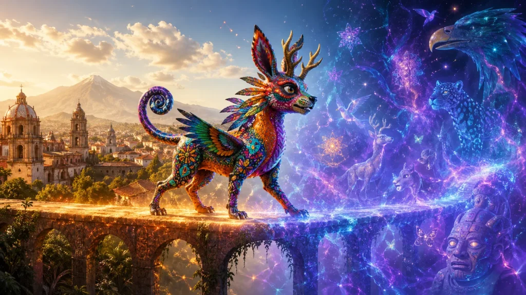 Alebrije como ponte entre o visível e o invisível