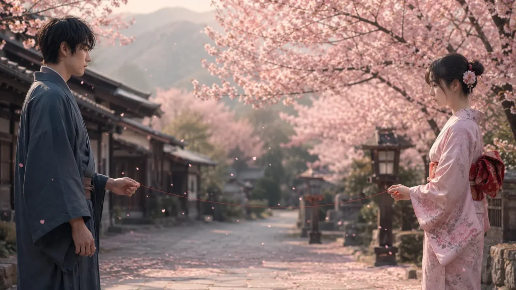 Akai Ito na cultura japonesa como símbolo de amor e destino