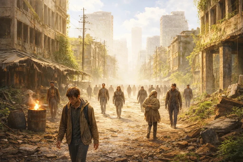 É possível vivermos sem conhecimento? 1 Representação da humanidade sem conhecimento