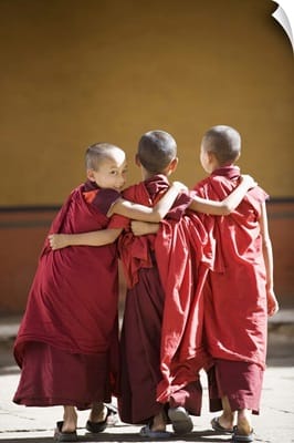 buddhist monks paro dzong paro bhutan2690854 1