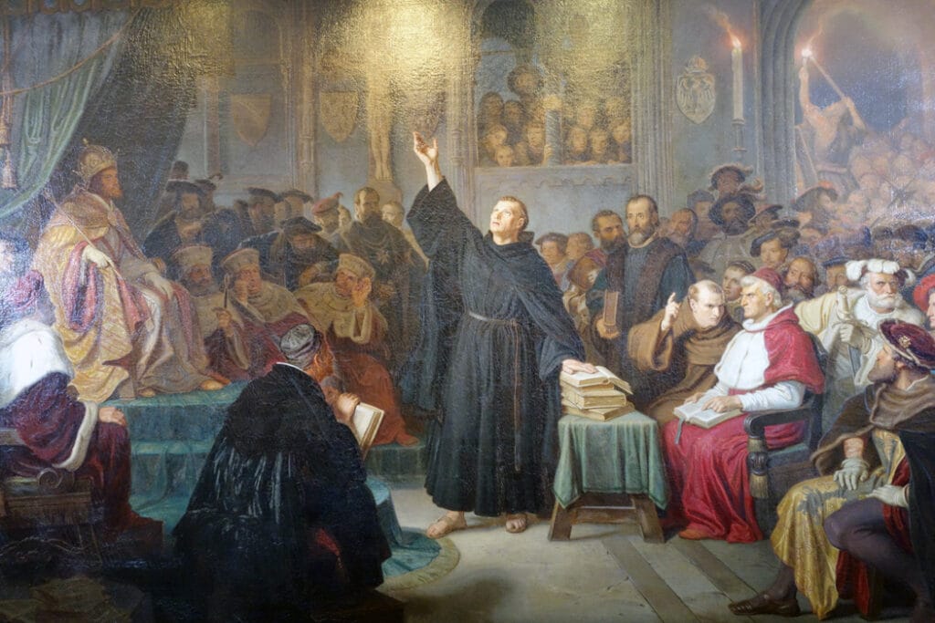 luther at worms painting 1