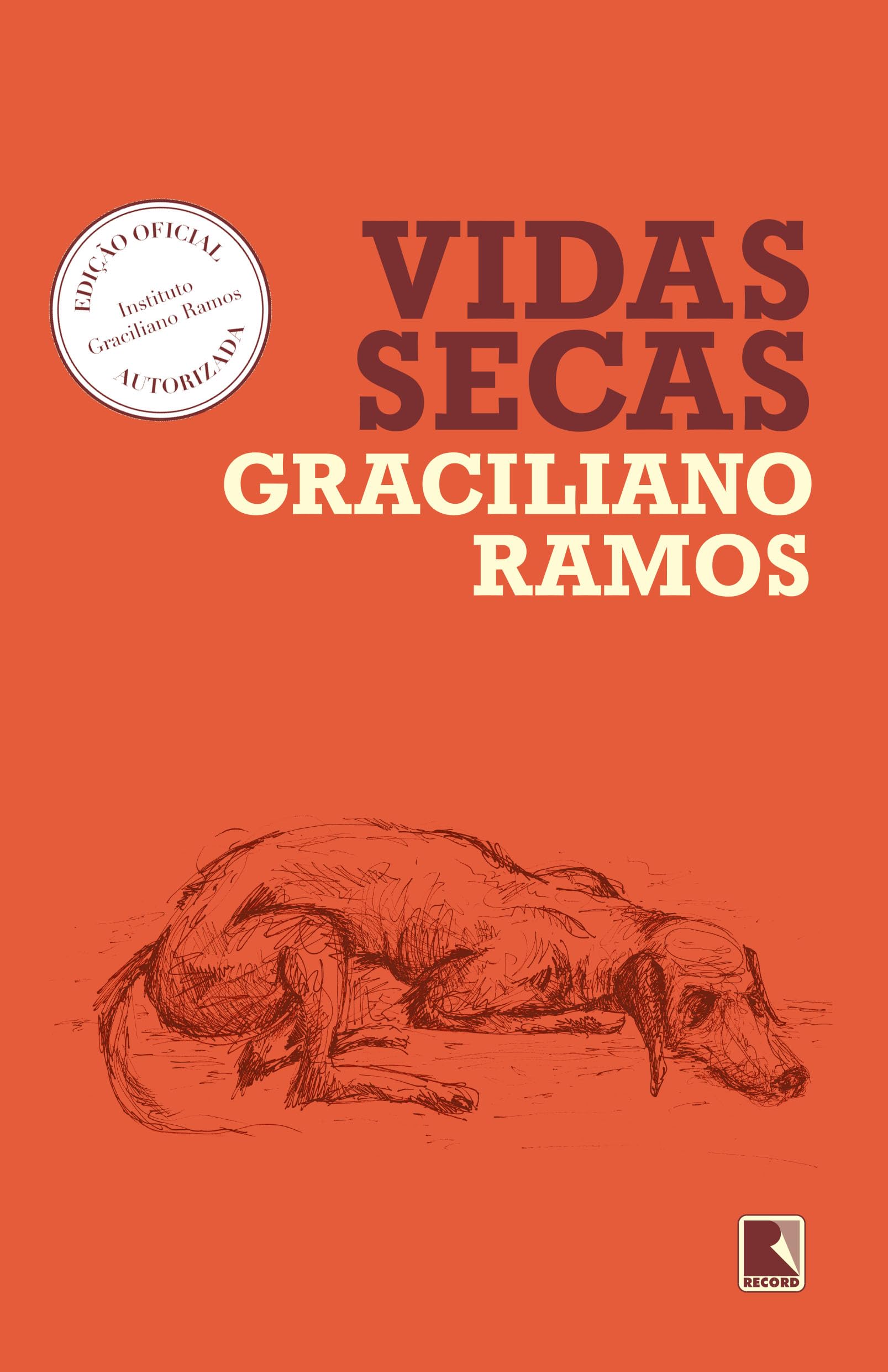 Capa do Livro Vidas Secas do Graciliano Ramos