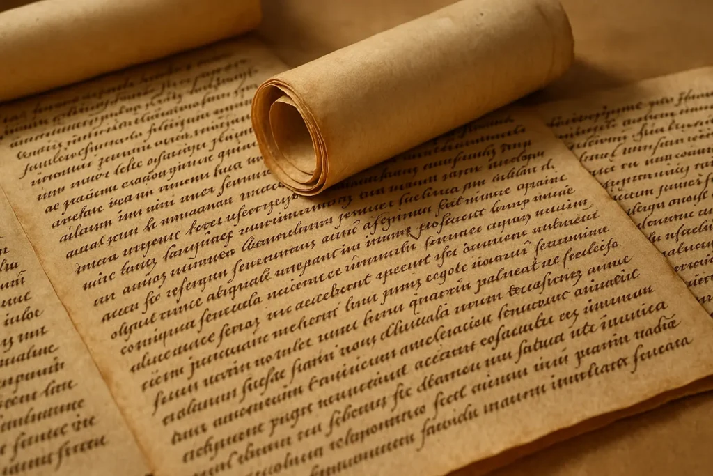 Aprendendo a Viver com Sêneca: Como o Estoicismo Pode Transformar Sua Vida 2 Cartas manuscritas representando os escritos de Sêneca
