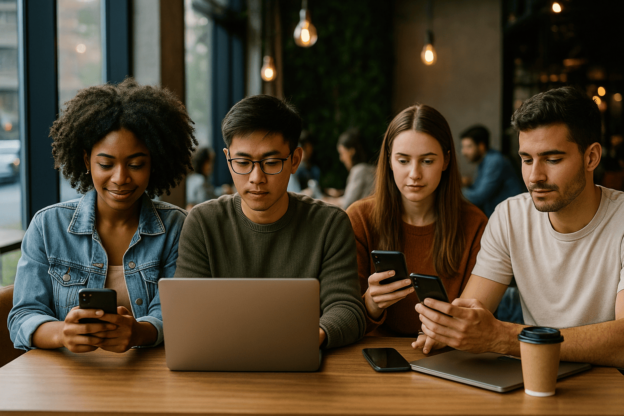 Feedobem - Inspirar para Transformar 16 Jovens da Geracao Z conectados em ambientes diversos