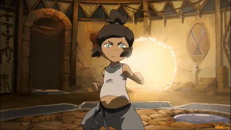 A Lenda de Korra: O Que Essa Animação Pode Ensinar Sobre Identidade e Mudança 2 Korra crianca