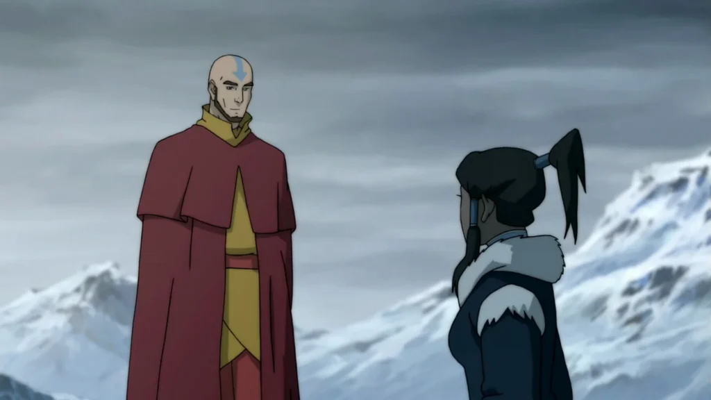 A Lenda de Korra: O Que Essa Animação Pode Ensinar Sobre Identidade e Mudança 3 Korra e Aang