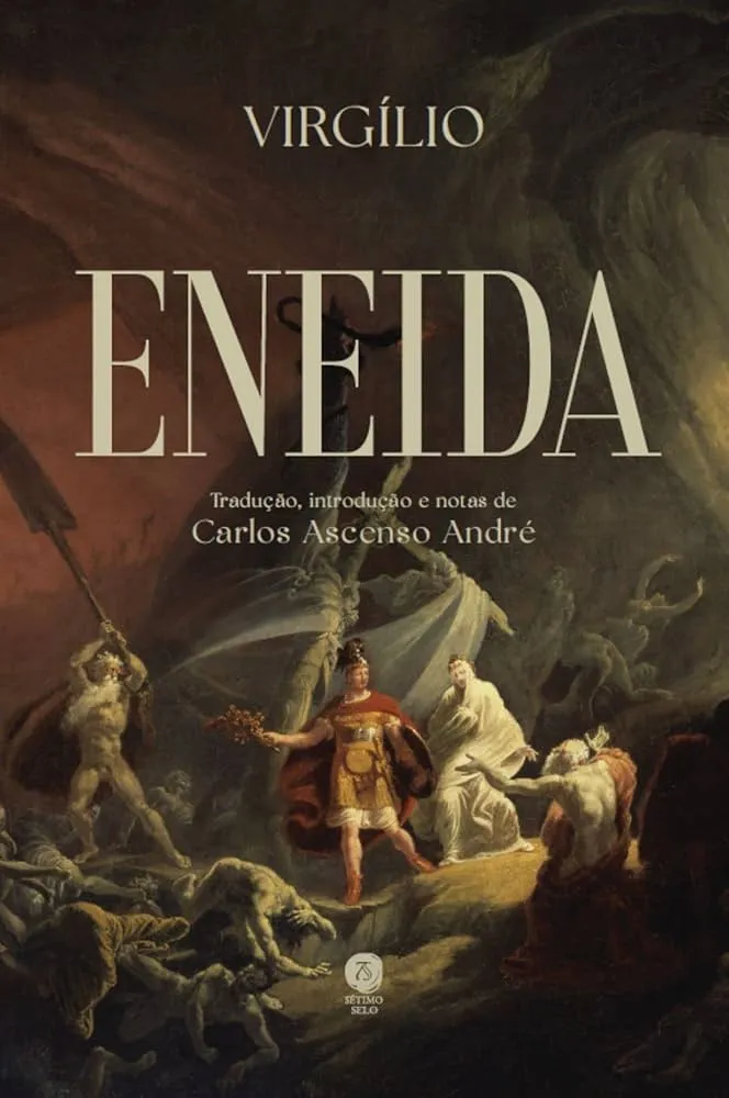 A Eneida de Virgílio: A Epopeia que Moldou a Cultura Romana e o Ocidente 1 Capa do Livo A Eneida do Virgílio