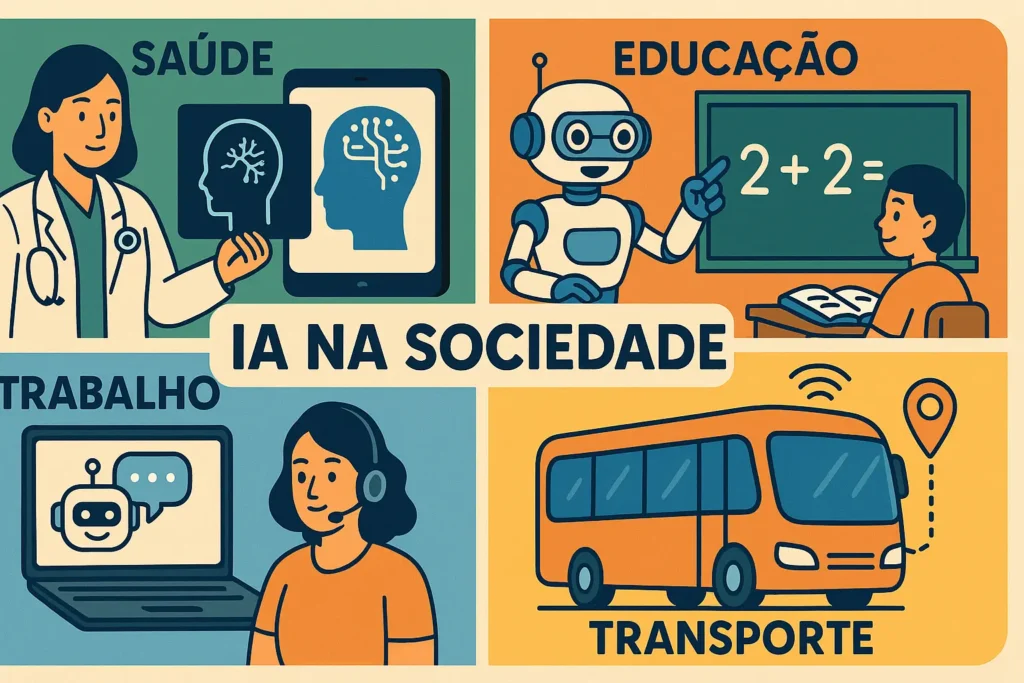 Inteligência Artificial na Educação: Aliada ou ameaça 1 Aplicações da inteligência artificial em diferentes áreas da sociedade