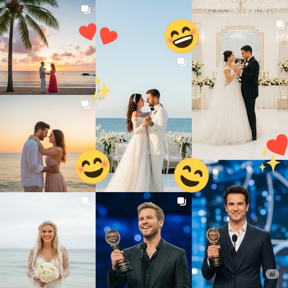 Você sabe o que é FOMO? 2 Feed de rede social com fotos felizes e vida idealizada