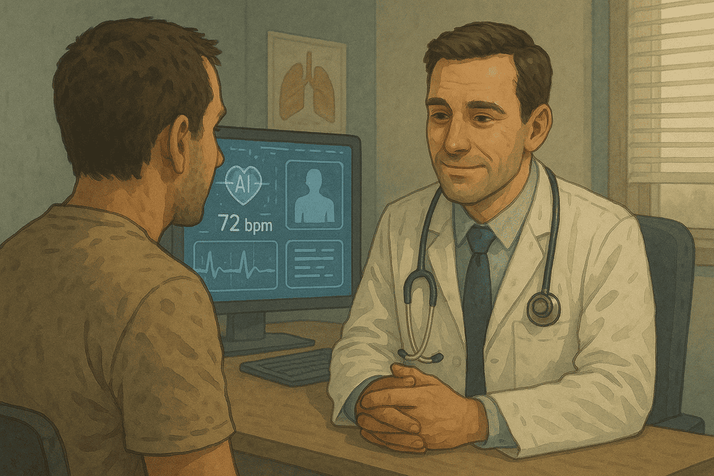 IA na Saúde: Como a Inteligência Artificial Está Transformando a Medicina 4 Integração entre IA e cuidados médicos humanizados