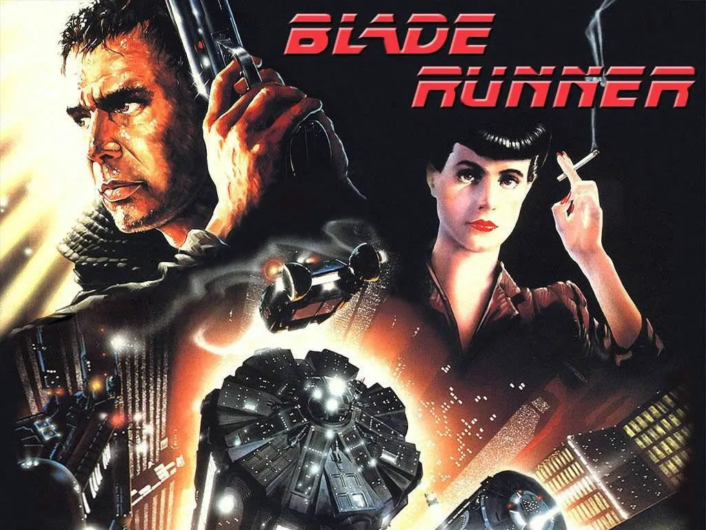 Série “As décadas que moldaram o mundo moderno”: Anos 1980 - O Mundo Que Dançava Entre Guerras e Tecnologia 8 Capa do filme Blade Runner 1982