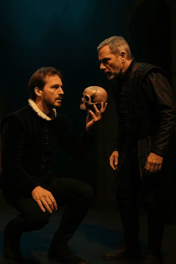 Serie "Clássicos da Literatura": Hamlet 4 Ato da peça dentro da peça em Hamlet