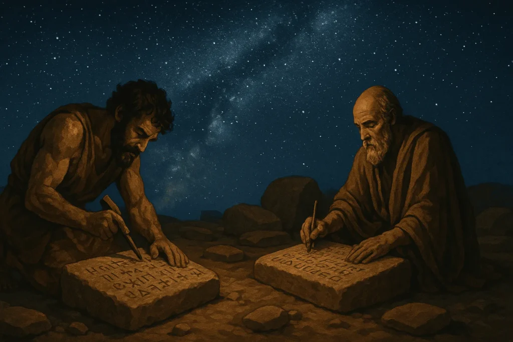 Série “Grandes Escritores da Humanidade” 1 Origem da escrita na história da humanidade