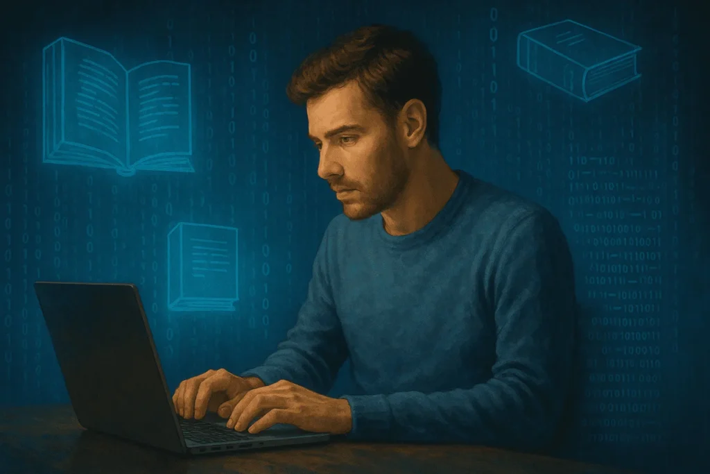 Série “Grandes Escritores da Humanidade” 7 Escrita digital e inteligência artificial