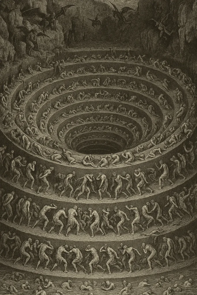 Gravura de Gustave Doré para A Divina Comédia