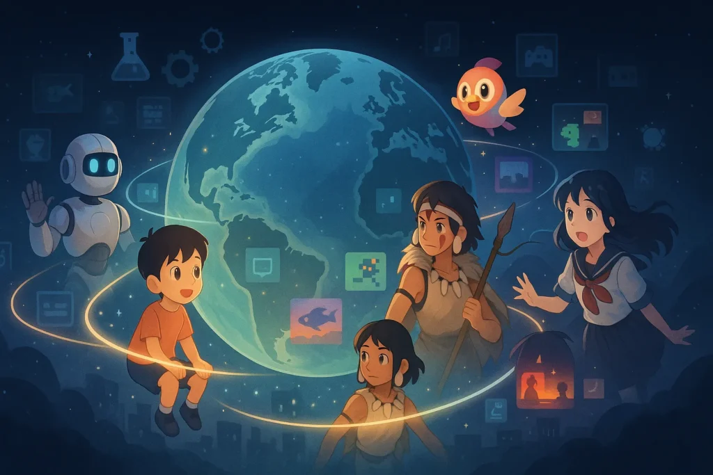 Dia Internacional da Animação: Como o Desenho Ganhou Vida e Transformou o Mundo 7 A animação como linguagem global conectando culturas e emoções sem palavras