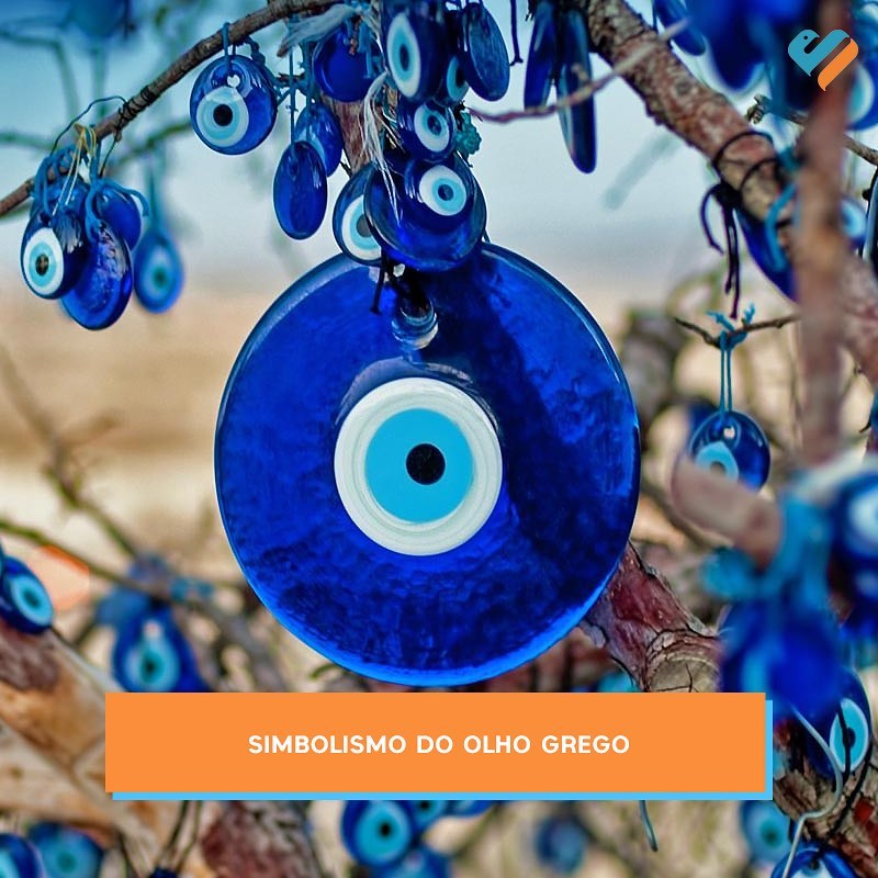 Simbolismo do Olho Grego 1 O Olho Grego tambem conhecido como Olho Turco ou Nazar simboliza a Sorte a Energia Posi
