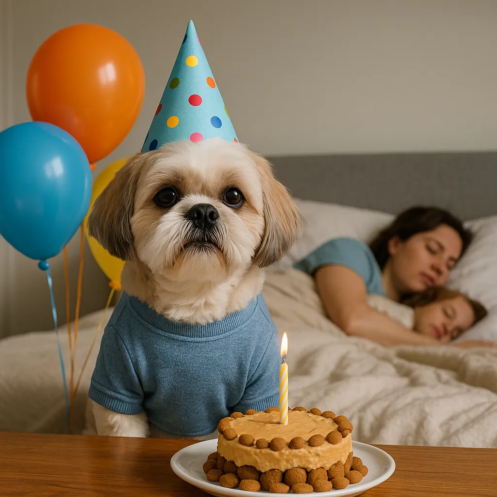 Pets humanizados com roupas, brinquedos e festas