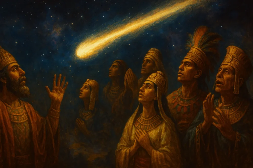 Representações antigas de cometas em culturas antigas.