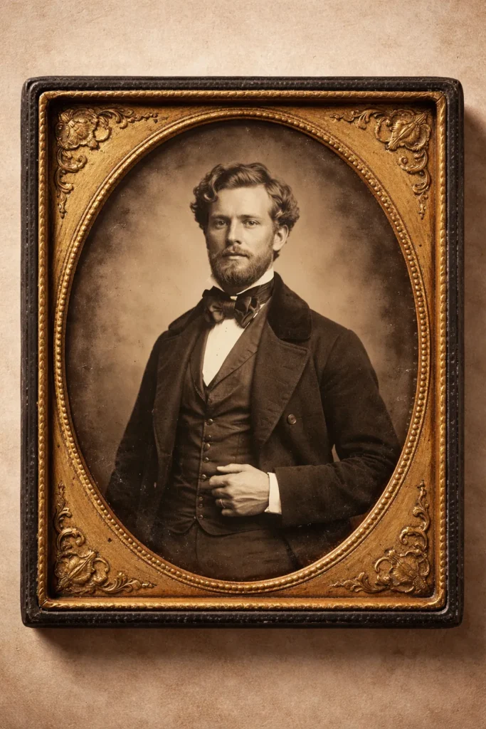 Daguerreótipo original criado no século XIX