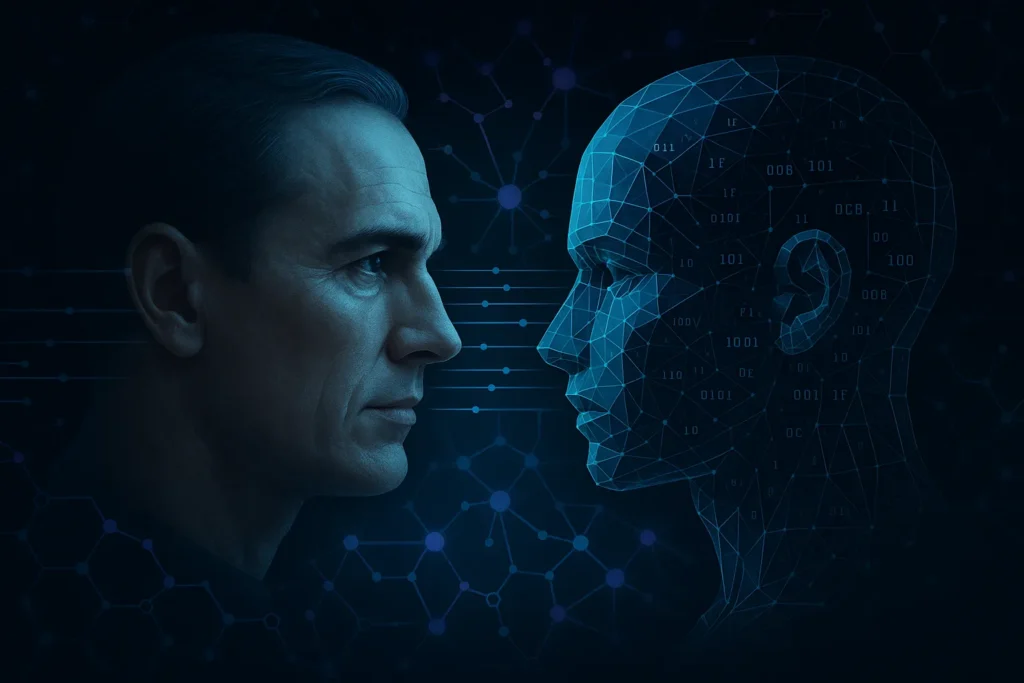 Inteligência artificial criando rostos falsos com algoritmos de deep learning