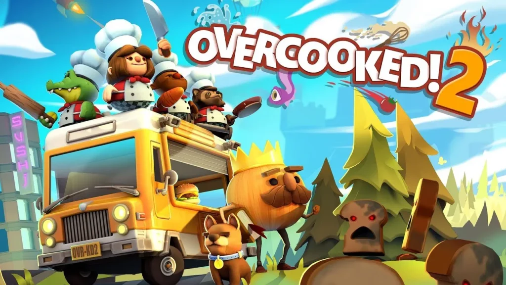 Capa do jogo Overcooked 2