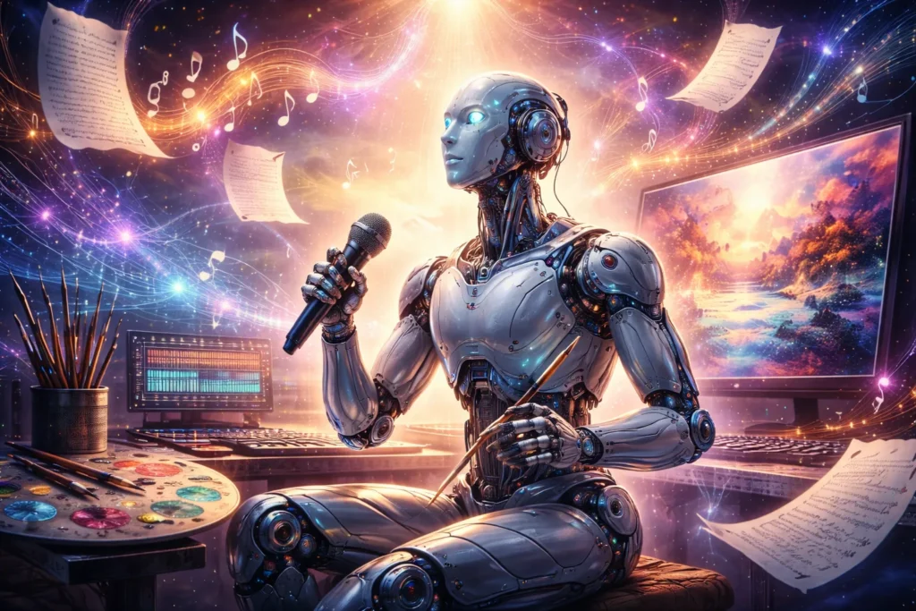 Romantização da IA como artista criativa