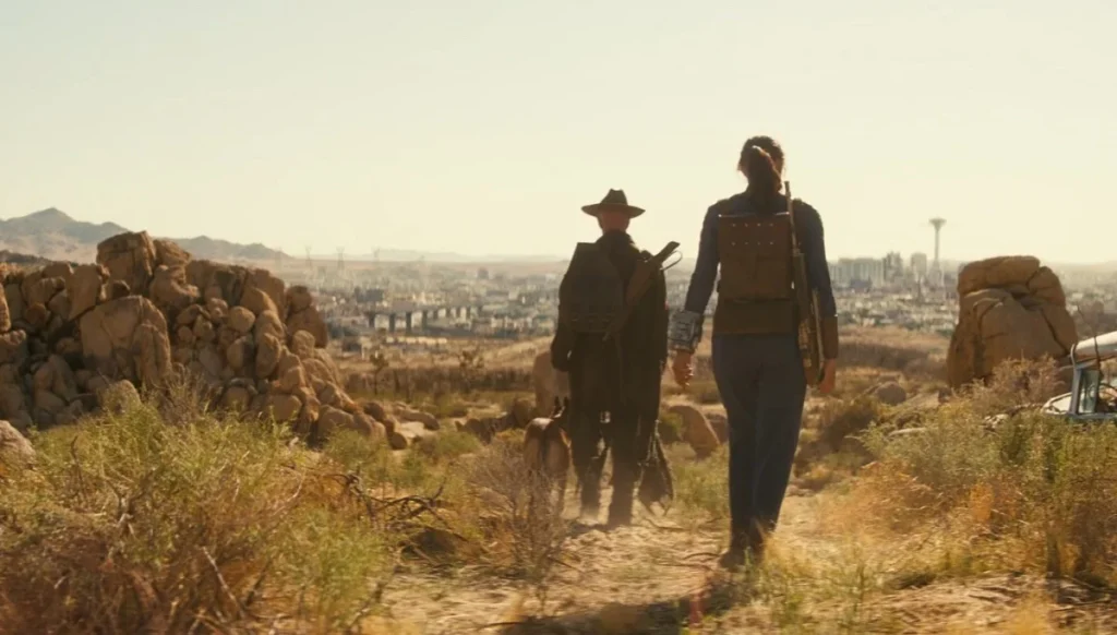 fora dos vaults em fallout