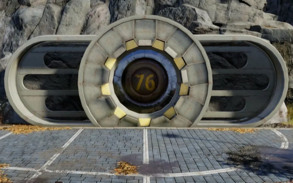 Vault 76 no Jogo do Fallout