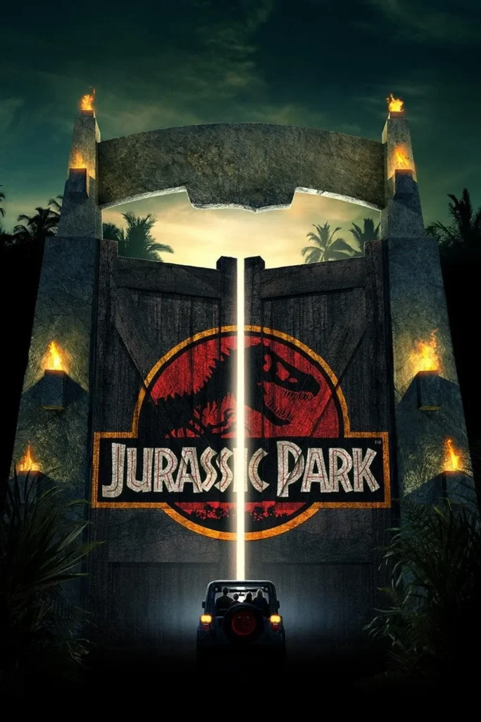 Capa da franquia do Jurassic Park