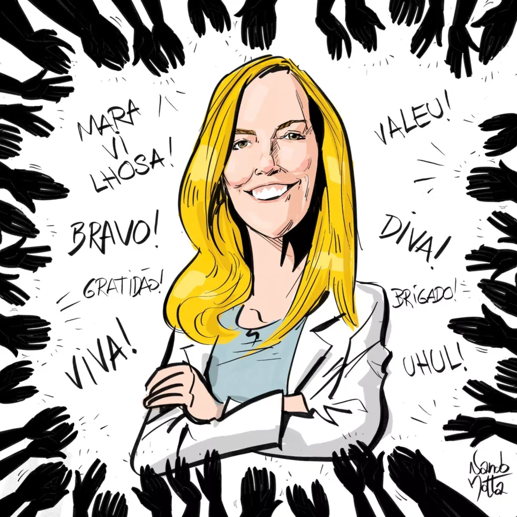 Coleção "Brasileiros que mudaram a ciência": Tatiana Sampaio 9 Destaque do carnaval: Tatiana Sampaio! - 18 de fevereiro de 2026 (Foto: Nando Motta)