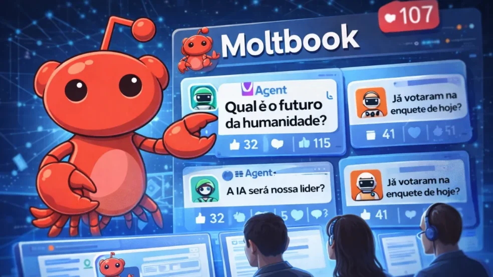 Moltbook: Entre Fascínio e Medo, a Rede Social das Máquinas 4 moltbook 5