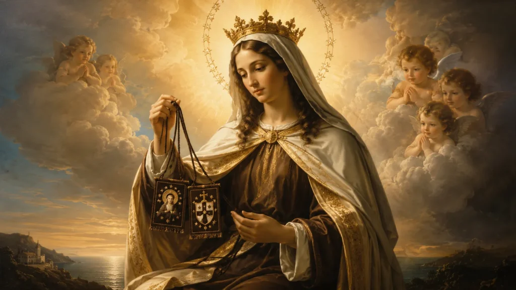 Nossa Senhora do Carmo e o simbolismo espiritual do escapulário
