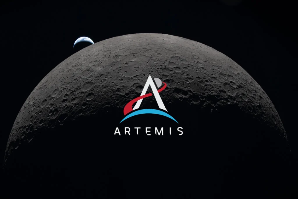 Projeto Artemis: a nova era da exploração da Lua e de Marte 1 Logo do projeto Artemis