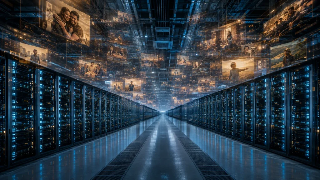 Internet sem pessoas transformada em um arquivo da memória humana