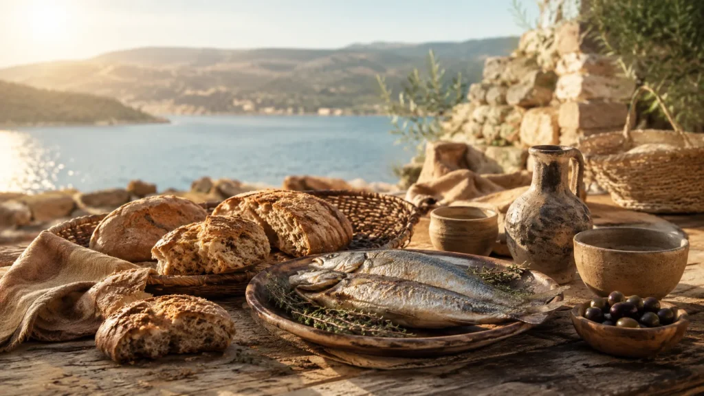 Pães e peixes na tradição cristã