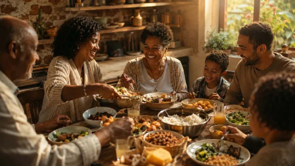 Alimentação como experiência humana, cultural e afetiva