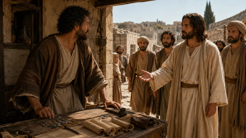 Coleção “A Vida dos Apóstolos de Jesus”: São Mateus 4 Jesus chama São Mateus para segui-lo