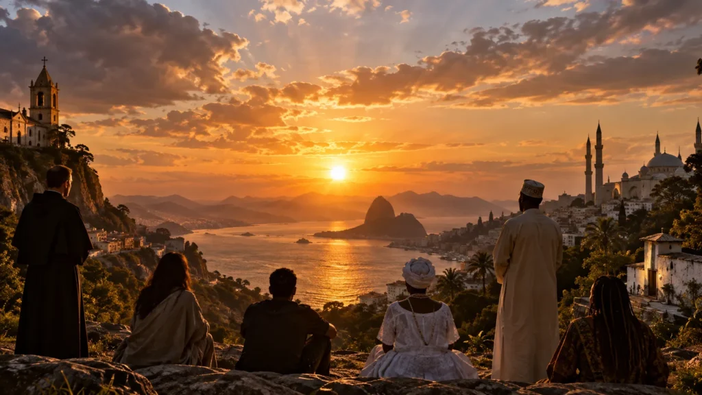 Mensageiros e seres espirituais em diferentes tradições religiosas