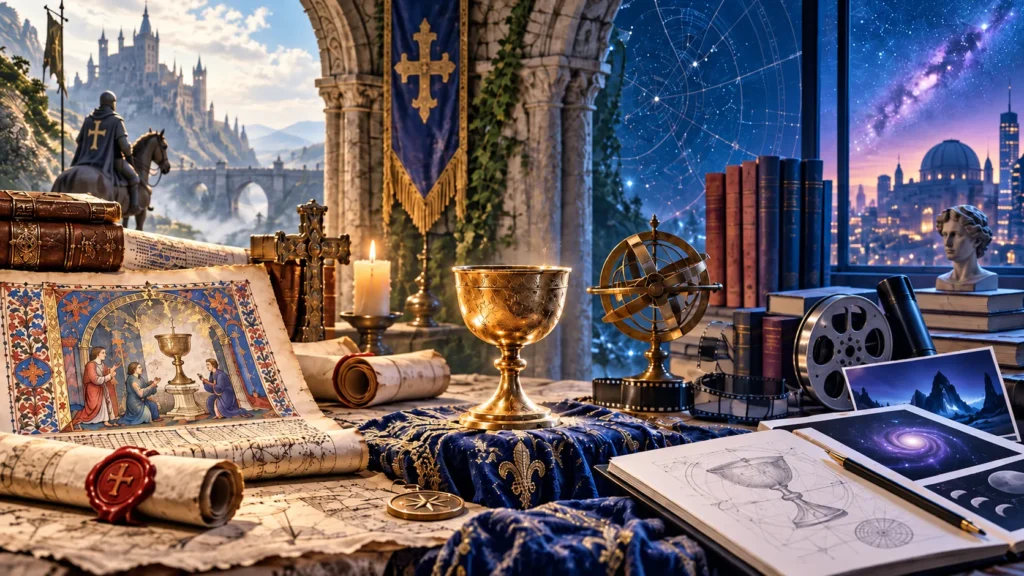 O Simbolismo do Santo Graal 6 Santo Graal reinterpretado na literatura e na cultura moderna