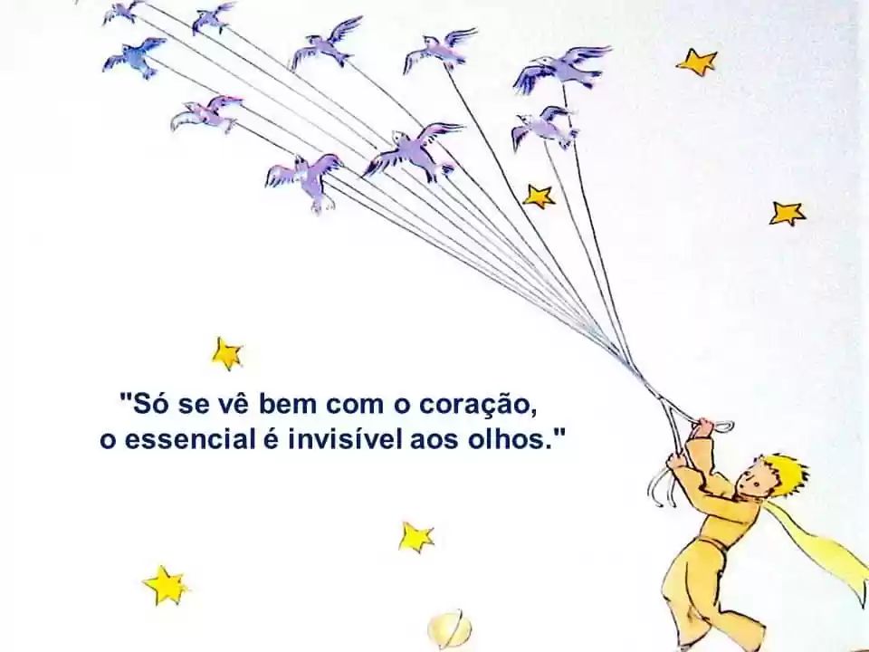 O Que o Pequeno Príncipe Nos Ensina? 2 Sosevebemcomocoracaooessencialeinvisivelaosolhos.