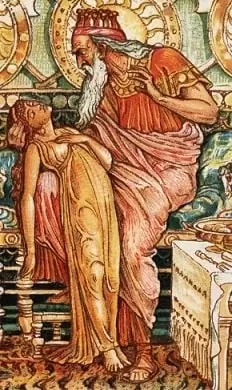midas e a filha