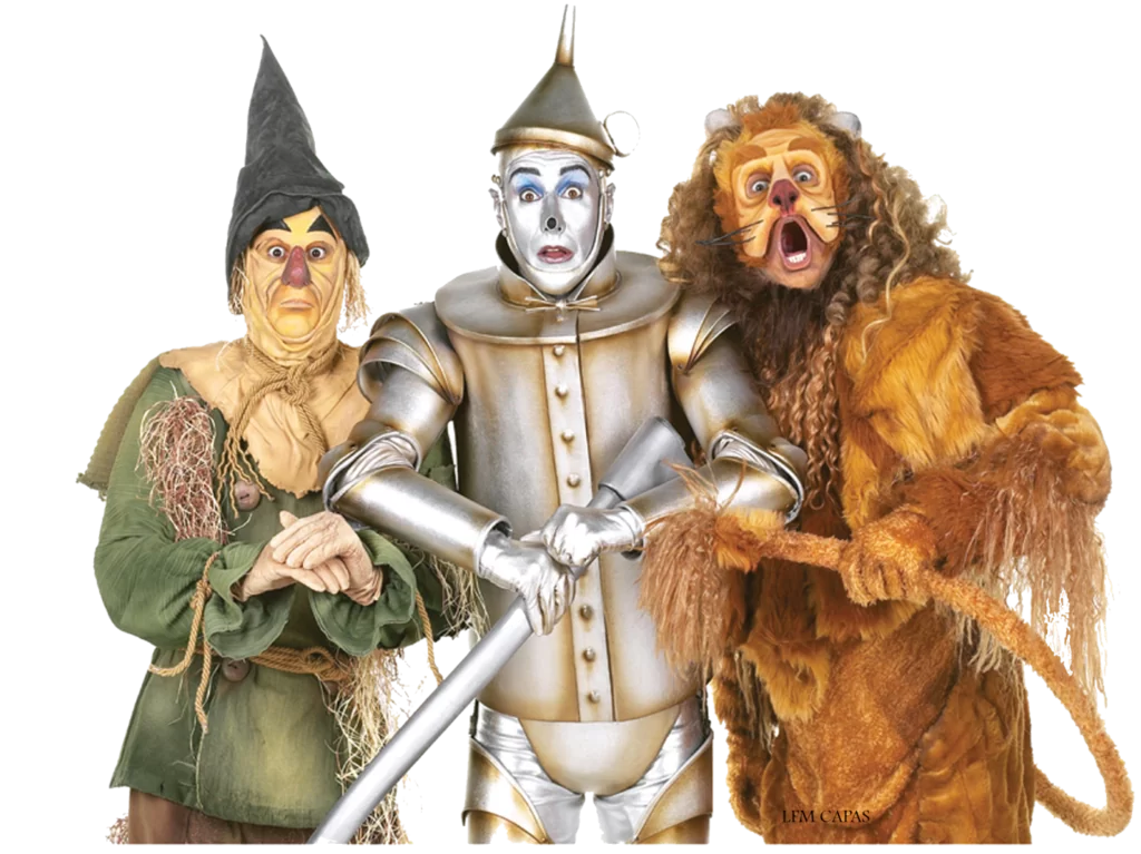 O que podemos aprender com o “O Mágico de Oz”? 4 personagens cropado