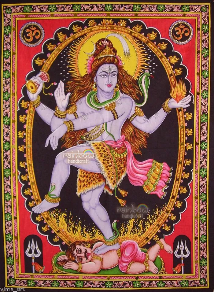 Deus Shiva: A Destruição Que Traz o Novo 5 Deko Wandbehange online kaufen eBay