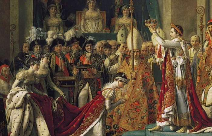 Série “A Revolução Francesa”: do Diretório ao golpe do 18 Brumário, o fim da revolução 5 Napoleão autocoroando-se como imperador da França, em um emblemático ato da Era Napoleônica.